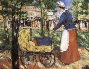 Kasimir Malevich flower  girl oil painting